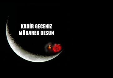 Kadir Geceniz Mübarek Olsun