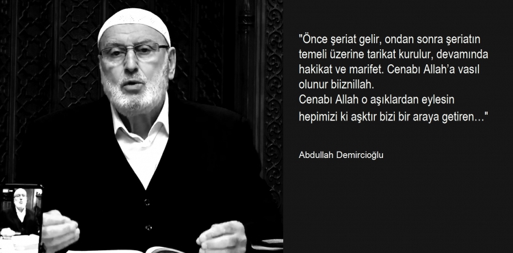 Hak Olan Tariklerin Başımız Gözümüz Üstünde Yeri Var