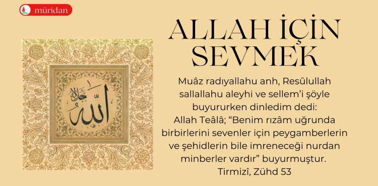 Allah İçin Sevmek