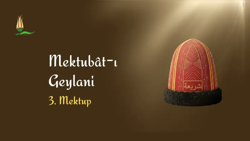 3. mektubatı geylani