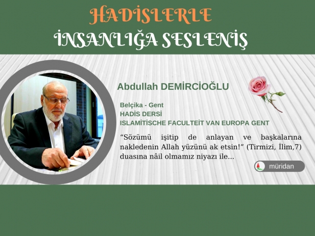 Abdullah Demircioğlu - Hadis Dersi 17.11.2021 (1.Bölüm)